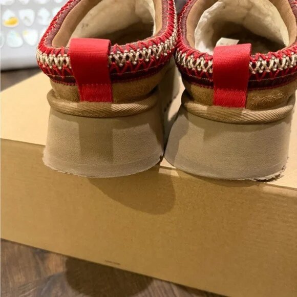 UGG Tazz Chestnut Platform Mule Clog Slipper - Picture 5 of 7